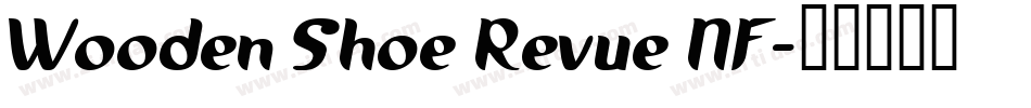 Wooden Shoe Revue NF字体转换